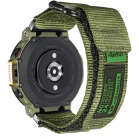Hemsut Nylon Watch Band for Amazfit T-Rex 2 Replacement Straps for Amazfit T Rex Pro