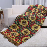沙發毯歐式沙發巾雙面三層加厚榻榻米墊子毛毯線毯現貨
