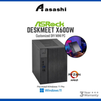 ASRock DESKMEET X600 W AMDPC Studio PC DIY Desktop Ryzen 5 7600 7600X 7500F Ryzen 7 8700G Kingston N