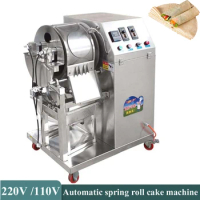 Commercial Spring Roll Skin Machine Small Pancake Machine Single Roast Duck Cake Machine Automatic Tortilla Machine