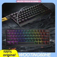 Wooting 60he Mechanical Keyboard Magnetic Axis Low Delay Full Dynamic Simulation Esports Level E-Sports Game Keyboard Pc Gifts