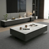 Nordic Bedroom Coffee Table Design Drawers Coffee Tables With Storage Premium Minimalist Stolik Kawowy Side Tables Furniture