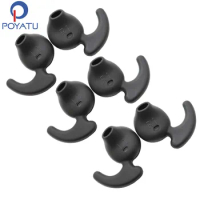 POYATU Silicone Headphone Tips For Samsung Galaxy S6 S6Edge G9200 G9250 G9208 Note5 Samsung Level U Earbuds Earhook Eartips
