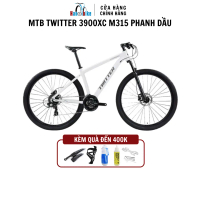 Xe đạp thể thao MTB Twitter 3900XC M315, phanh dầu Tektro, 24 tốc độ, bánh 27.5, cho người cao 1m65-
