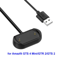 Charger for Amazfit Bip 3/ Bip 3 Pro/ GTS 4 Mini/ Bip U Pro/GTS 2/ GTR 2/ GTS2 Mini/ GTS 2e/ T-Rex Pro Charging Magnet Cable 1m