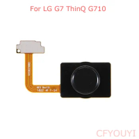 For LG G7 ThinQ G710 Home Button Key Fingerprint Flex Cable Repair Part Black Color