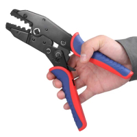 Coaxial Cable Crimping Tool Set Pressed Plier Electrician Tools Electrical Cable Clamp Plier Electronics Pressing Connector