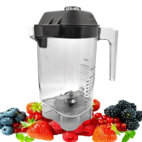 AFBC 48Oz Blender Fit For Vitamix The Quiet One VM0145,Barboss,Drink Machine Advance And Touch &amp;Go Commercial Blender Pitcher