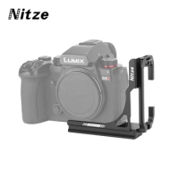 Nitze L Bracket Arca Swiss Plate Design for Panasonic LUMIX S5 II / S5 IIX Camera - T-P04A