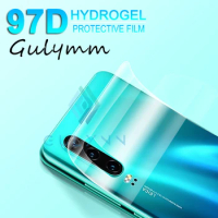97D Soft Back Cover Screen Protector Film For Huawei Honor 30 40 9 8Lite Note10 10Lite Hydrogel Film On P30 P20 Mate 20 Lite Pro