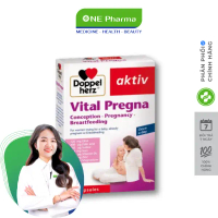 Viên Uống Doppelherz Vital Pregna Bổ Sung Vitamin Và Khoáng Chất Cho Phụ Nữ Mang Thai - 30 Viên