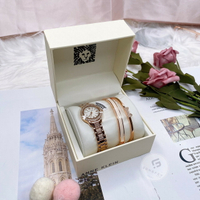 美國代購  台灣現貨 Anne Klein 瑰麗系列腕錶 玫瑰金女錶【APP下單跨店最高20%點數】