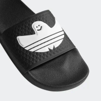 【adidas】SHMOOFOIL 男女拖鞋-黑 FY6849-UK11=29.5