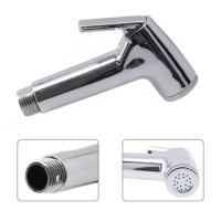 Protable Bidet Toilet Sprayer ABS Handheld Bidet Faucet Spray G1/2" Universal Shower Hose Connector Home Bathroom Shower Head