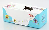 【基本量整組價】奶凍捲盒-秘密花園/ 100個+紙袋100個