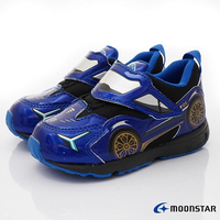 日本月星Moonstar機能童鞋3E賽車運動鞋23285藍(中小童)
