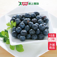 祕魯藍莓2箱(12盒/箱)(125G/盒)【愛買冷藏】