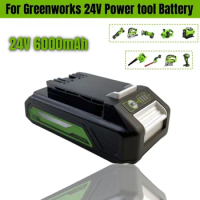 for Greenworks 24V 6000mAh electric tool screwdriver lawn mower lithium battery