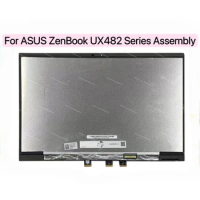 14.0 inch LCD Touch Screen Assembly for ASUS ZenBook DUO 14 UX482 UX482F UX482EA UX482EG Display Replacement UX4100E UX4100ear