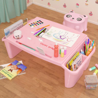 兒童早教桌椅畫畫桌學習桌家用寫字桌套裝幼兒園專用童裝店玩具桌