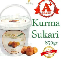 Kurma Sukari Ember Al-Qossim 850 GR Premium Saudi Ruthob Duha Dates