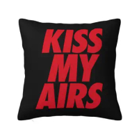 Kiss My Airs Cushion Cover 40x40cm Soft Luxury Throw Pillow