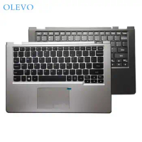 New Original For Lenovo Lenovo Yoga 2-11 YOGA2 11 Silvery Black Laptop Palmrest Case Keyboard US English Version Upper Cover