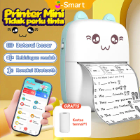 J smart Printer Termal Portabel Mini 57mm/Printer Foto Gambar Penggunaan Rumah/Printer Bluetooth Por