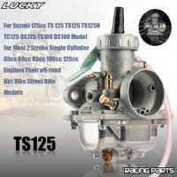 Motorcycle Carburetor For Suzuki TS125 TS 125 125N TC125 DS125 TS100 DS100 125cc For Mikuni Carb Off