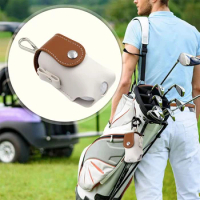 Mini Pocket Golf Bag Brown Can Be Tied To The Belt Lightweight Portable And Durable