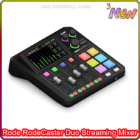 RODE Caster Duo Professional Streaming Mixer Console External Sound Card Mixer For Live Broadcast Recording KTV Stage