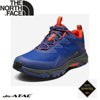 【The North Face 女 Gore-Tex 防水透氣耐磨輕量登山鞋《藍】》】39IS/越野鞋/運動鞋/休閒鞋