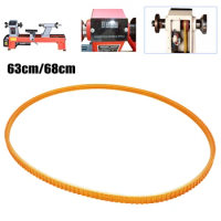 370W 550W Woodworking Lathe Belt Small Universal Cast Iron Machine Lathe Belt 63cm 68cm For 10in/12in Woodworking Lathe Parts