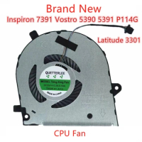 Brand New Laptop CPU Cooling Fan For Dell Latitude 3301 Inspiron 5390 5931 P114G Inspiron 7391