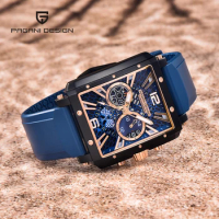 PAGANI DESIGN Mens Watches Top Brand Luxury Automatic Quartz Watch For Men Sports Chronograph Sapphire Mirror Waterproof Clock