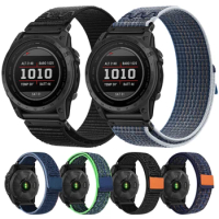 Quickfit Watch Strap For Garmin Tactix 7 Pro Fenix 7X 7 Pro Solar 6X 6 Pro Sapphire 5 5X Plus Nylon Bracelet Watchband 22mm 26mm