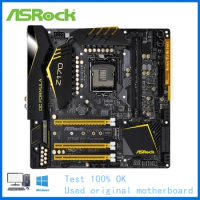 For ASRock Z170M OC Formula Computer Motherboard LGA 1151 DDR4 Z170 Desktop Mainboard Used Core i5 6600K i7 6700K Cpus