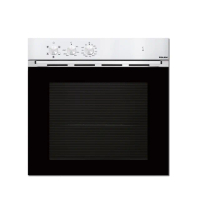 【KIDEA奇玓】Glem Gas 嵌入式60L多功能烤箱 5種功能 烹飪計時器 鈦易清 全平板玻璃門 不鏽鋼色(GFM52)