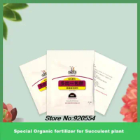 3 bags Special Organic fertilizer for Succulent plant Indoor organic nutrient rooting and color enhancing fertilizer home garden