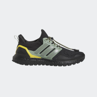 【adidas 愛迪達】Ultraboost 1.0 男 慢跑鞋 運動 路跑 緩震 彈力 襪套式 包覆 黑綠(HQ4196)
