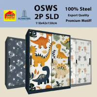LEMARI PAKAIAN ANAK BESI - LEMARI PAKAIAN BESI - LEMARI BESI - OSWS KIDS - OLYMSTEEL