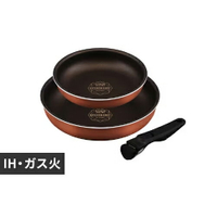 日本代購 IRIS OHYAMA 鑽石塗層 不沾鍋具 3件組 PDCI-T3S 平底鍋 20cm 26cm 電磁爐可用