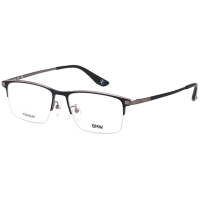 BMW 純鈦 光學眼鏡(黑配槍色)BW5048H