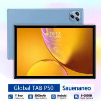 Original Sauenaneo 10.1 inch 10 Pemproses Utama 8+256GB Dual SIM Card Tablet Android 11.0 2023 Global Version Tablet PC 8000mAh