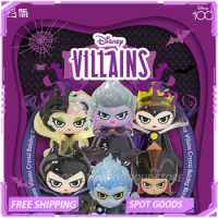 Genuine New Products Disney Mgl Villainous Crystal Block Blind Box Trendy Play Mystery Boxes Evil Queen Usula Puzzle Children