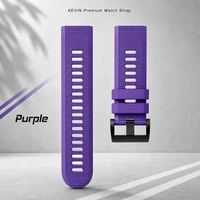 Tali Jam Garmin Descent MK3 MK3i MK1 MK2 MK2i Versi 51mm - Silikon Strap Quick Fit 26mm MD2 Purple