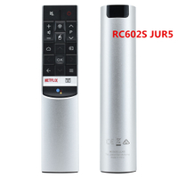 ใหม่ Original RC602S JUR4 RC602S JUR5สำหรับ TCL Smart Voice รีโมทคอนลสำหรับ P4 C4C 6 C8 X4 X7 P8M Series 55C6US