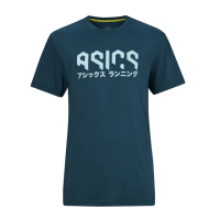 【asics 亞瑟士】短袖上衣 男款 跑步 上衣(2011D034-400)