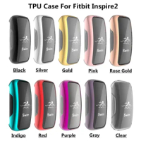 Watch Protective Case For Fitbit Inspire 2 Smart Watch Shockproof Anti-scratch Cover Shell For Inspire2 Smartwatch Accessories