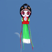 free shipping peking opera soft kite for adults kites nylon kite factory traditional kites professional parachute Chinese kite